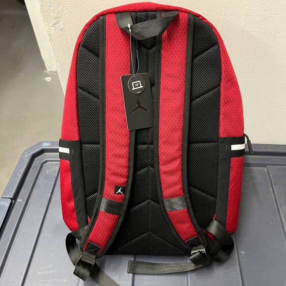 Nike Air Jordan 23 Chicago Bulls Jumpman Laptop Large Backpack Bag - Picture 3 of 8